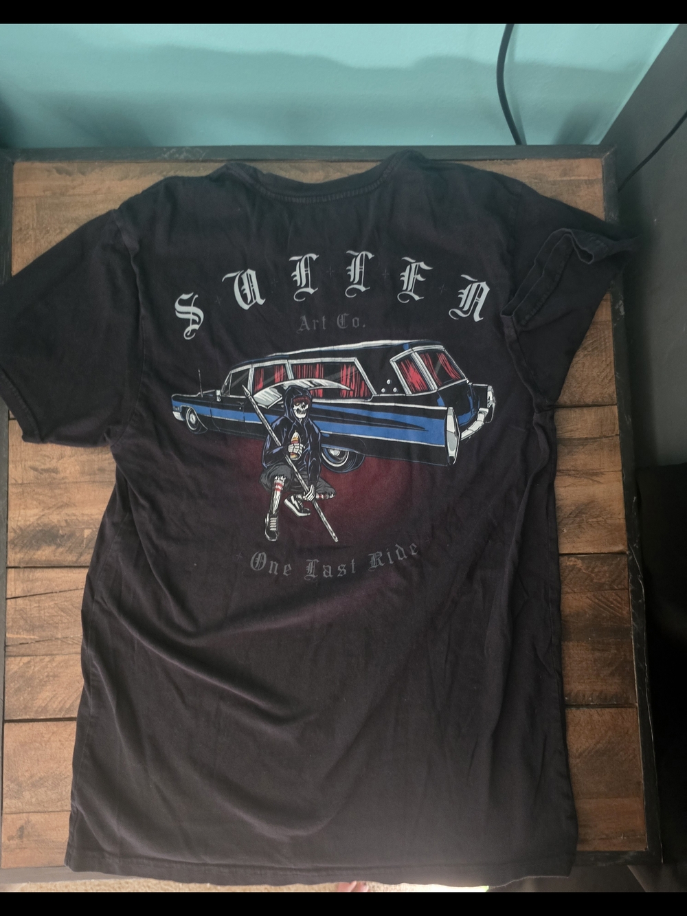 Sullen Art Co. 'One Last Ride' Graphic Tee - Black
